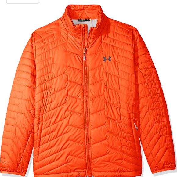 under armour orange jacket